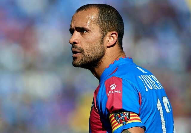 Juanfran, jugador del Levante