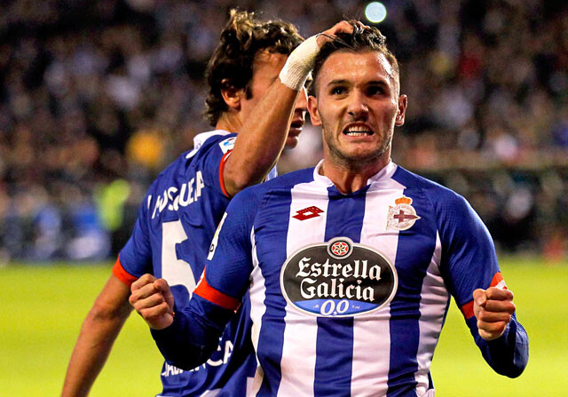 Lucas Pérez, jugador del Arsenal