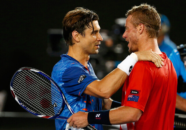 David Ferrer y Lleyton Hewitt