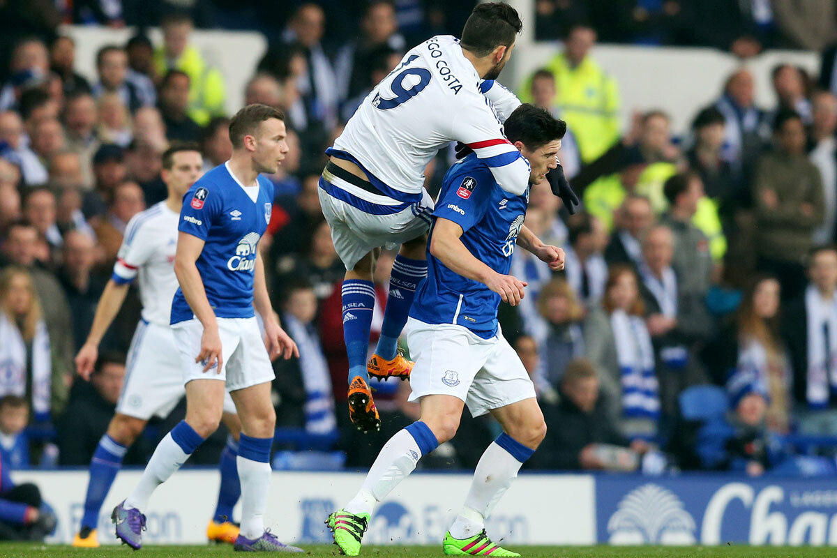 Diego Costa, delantero del Chelsea