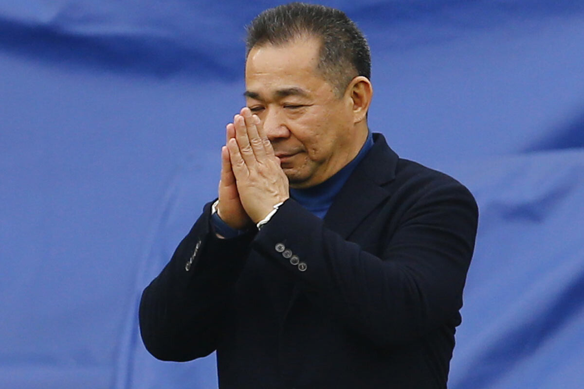Vichai Srivaddhanaprabha, propiestario del Leicester City