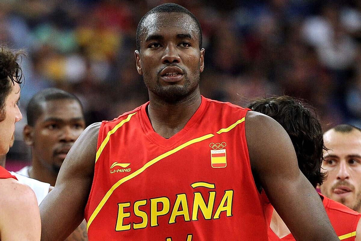 Serge Ibaka en los Juegos de Londres