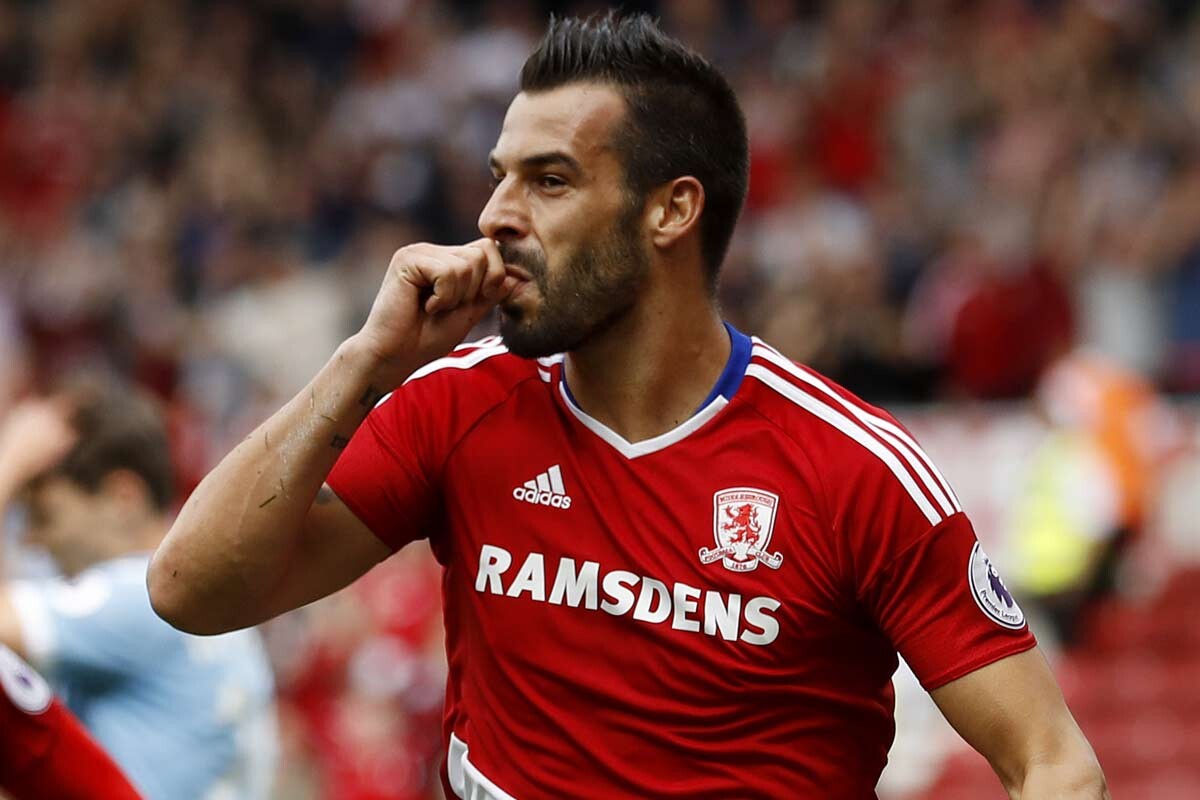 Alvaro Negredo, delantero del Middelsbrough
