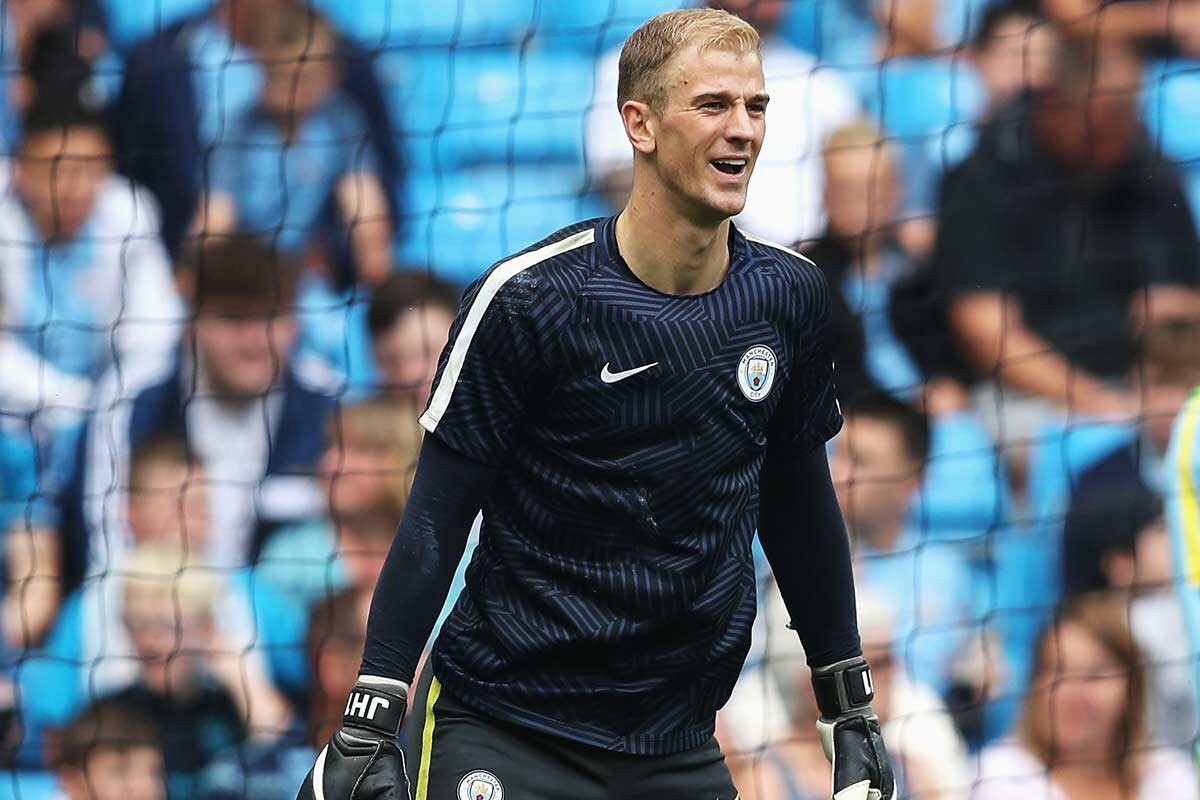 Joe Hart, portero de la selección inglesa