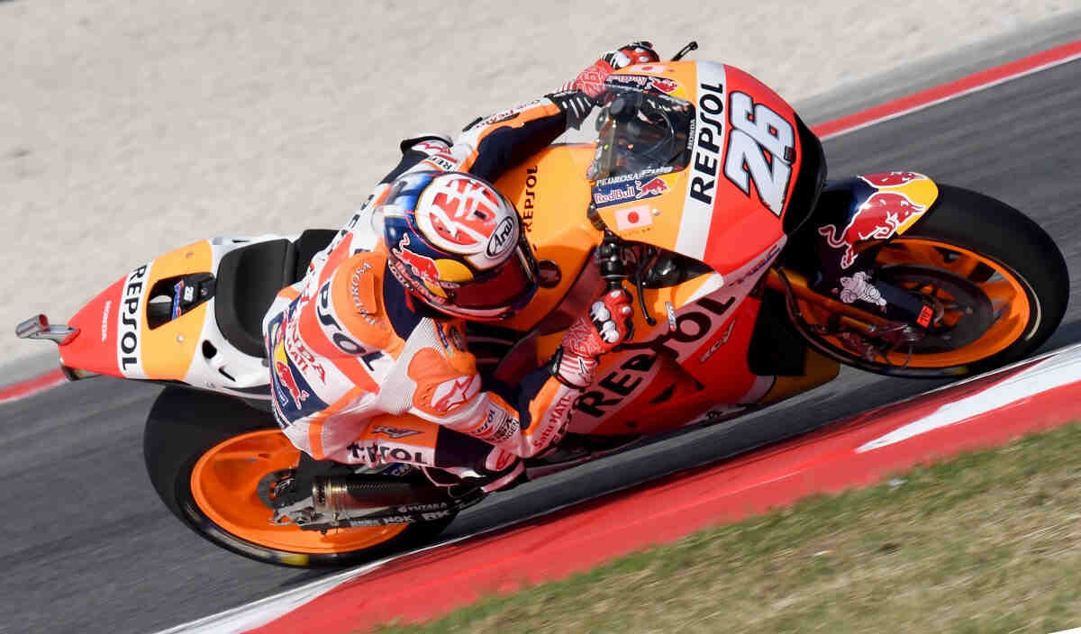 Pedrosa para los pies a Márquez en el FP2 de MotoGP