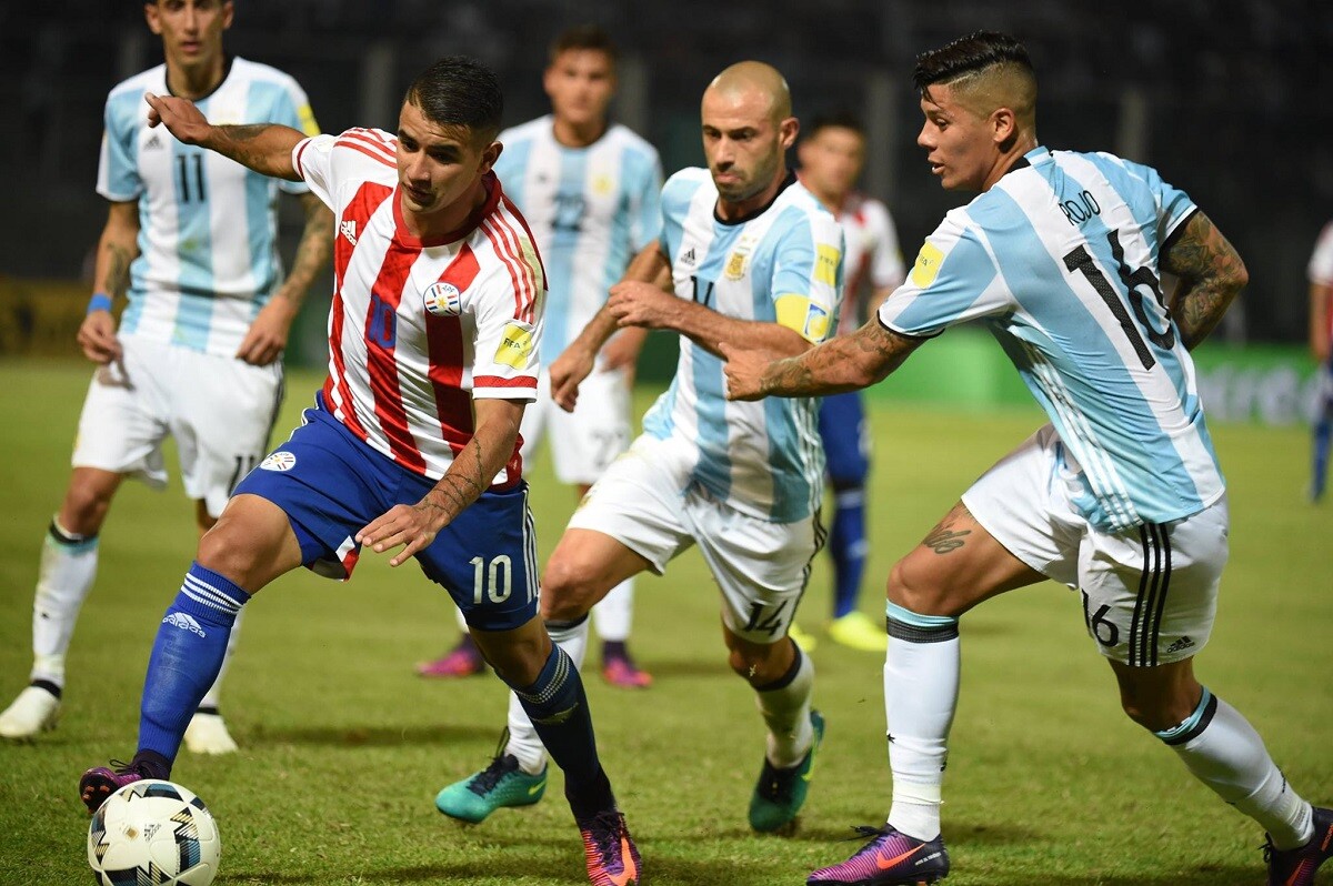 Argentina perdió de local ante Paraguay por la mínima diferencia
