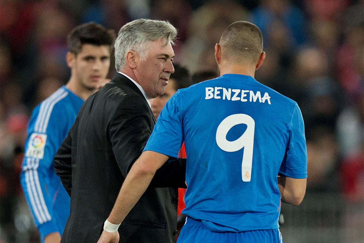 Carlo Ancelotti, Karim Benzema