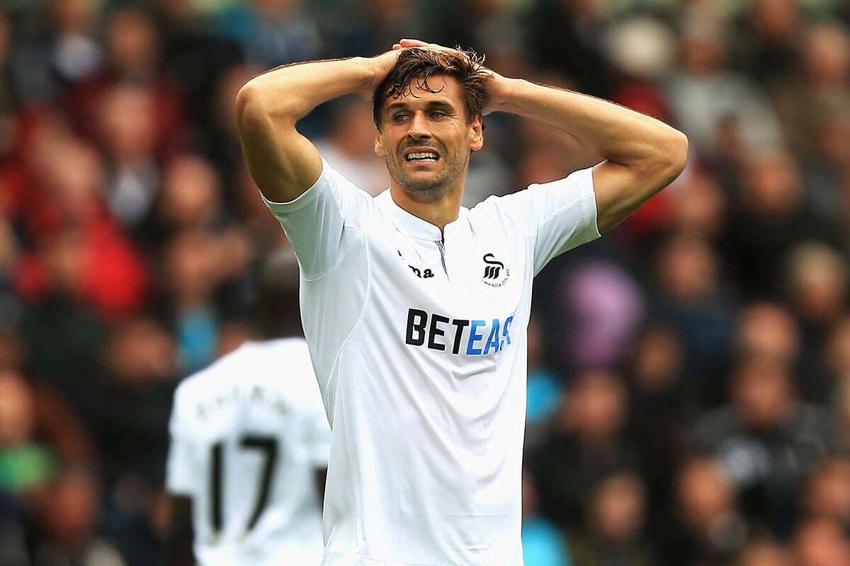 Fernando Llorente, delantero del Swansea