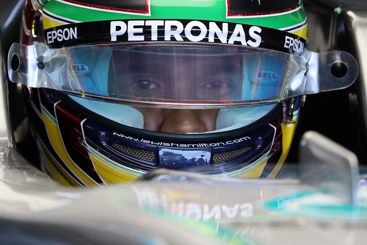 Lewis Hamilton, piloto de Mercedes