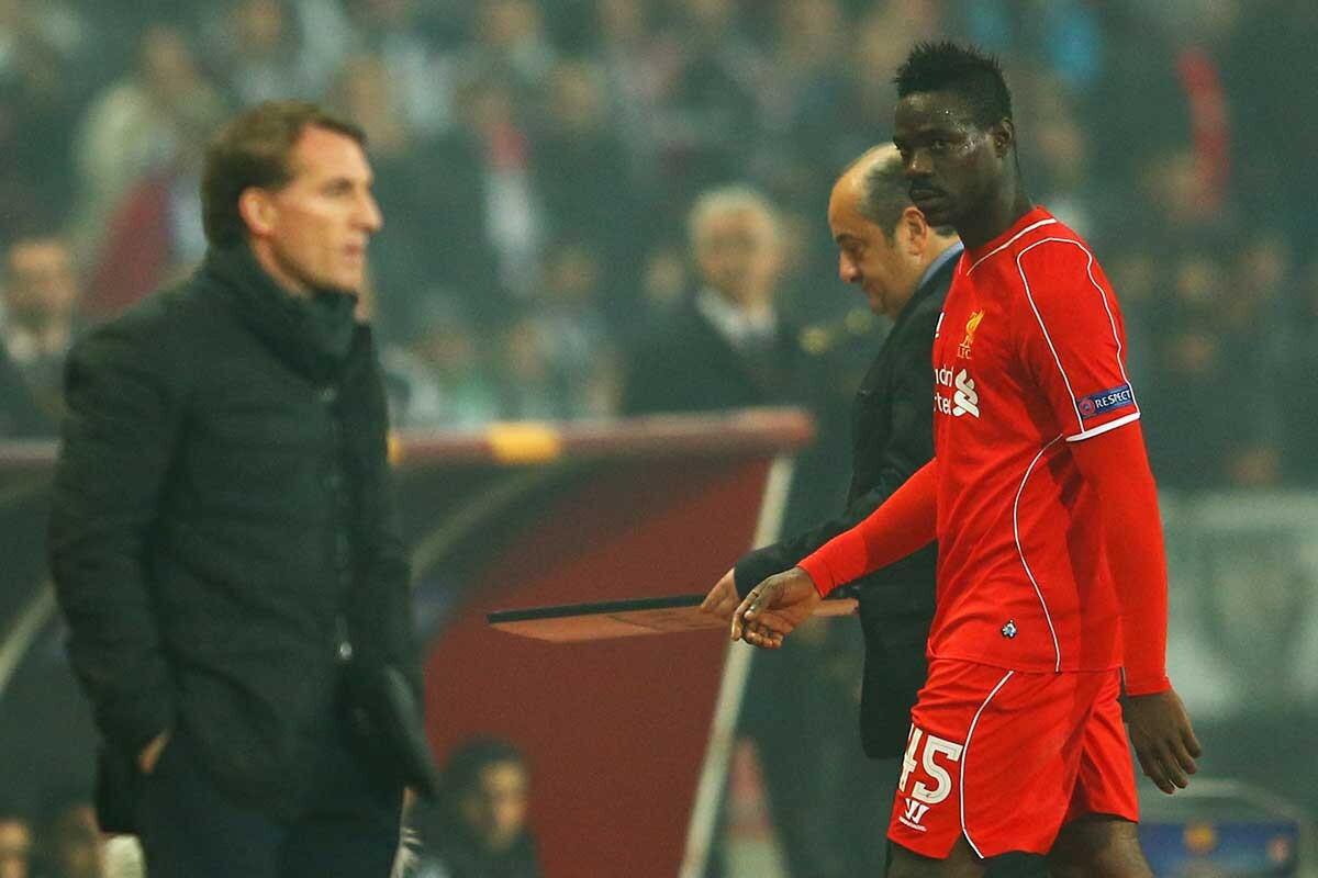 Mario Balotelli, Brendan Rodgers