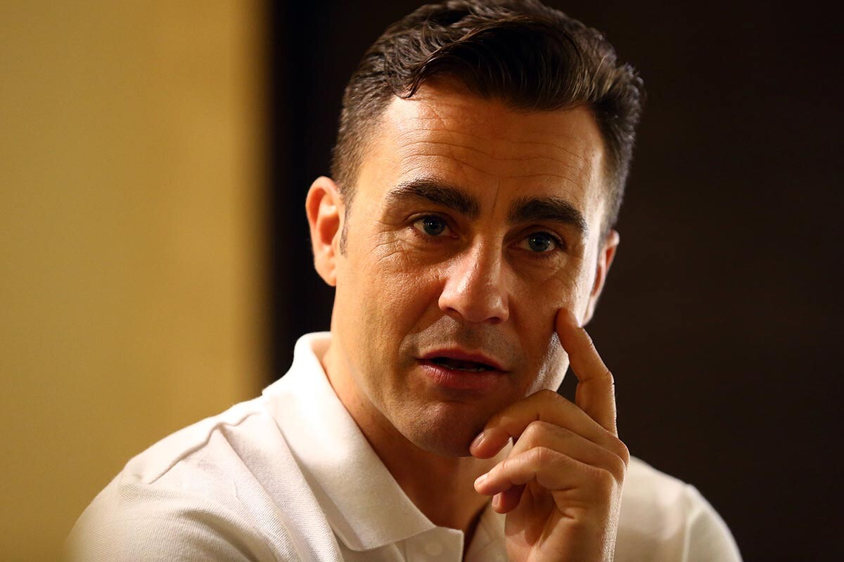 Fabio Cannavaro, técnico de Tianjin Quanjian