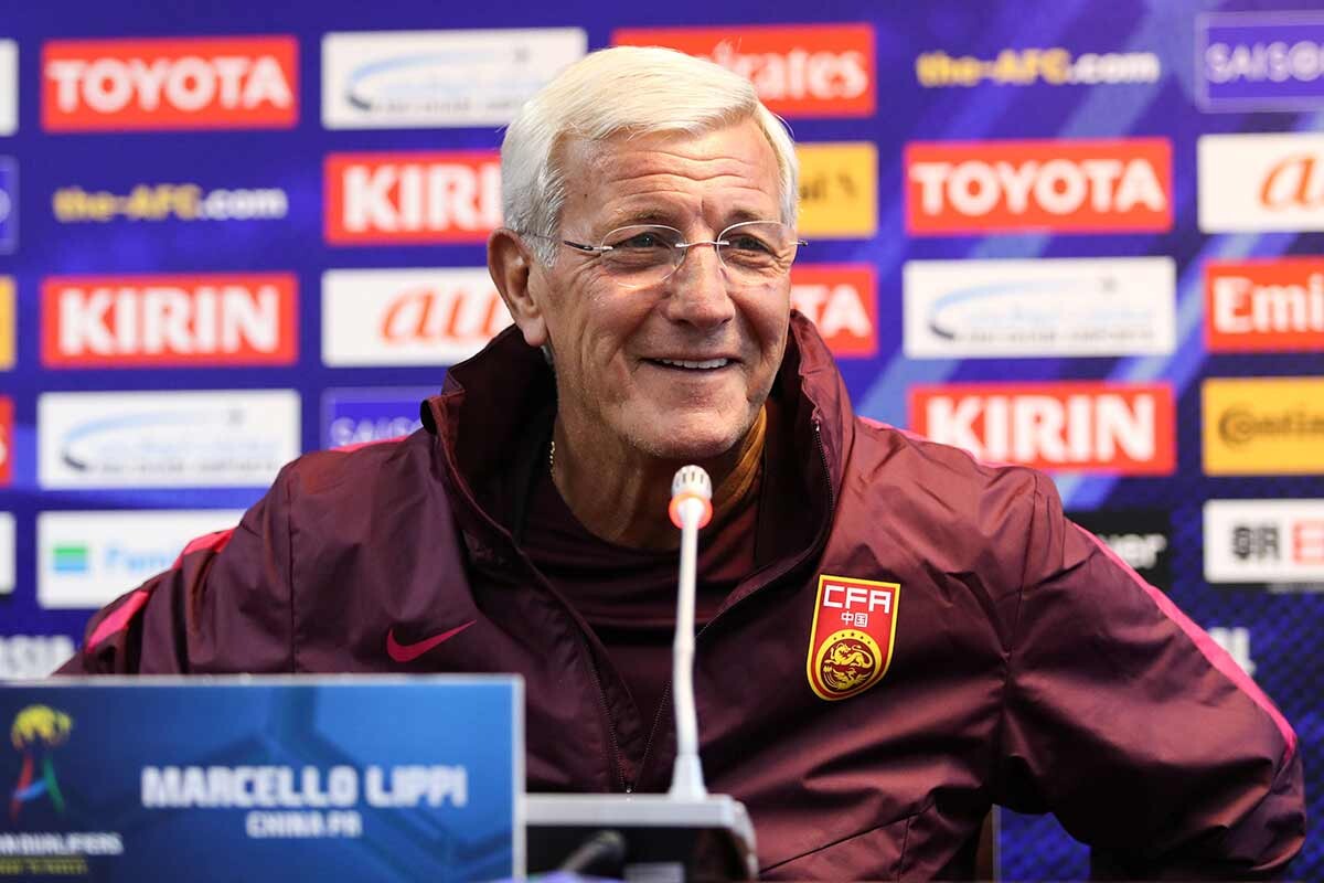 Marcello Lippi, seleccionador de China