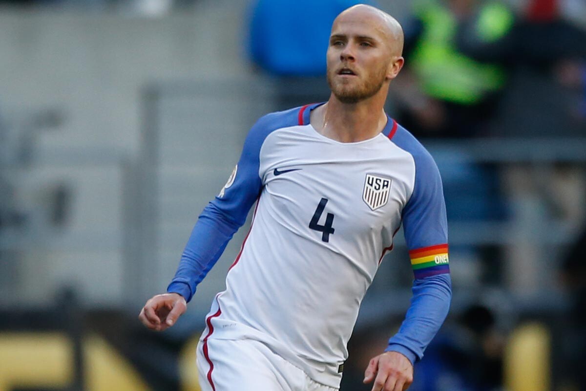 Michael Bradley, con los Estados Unidos
