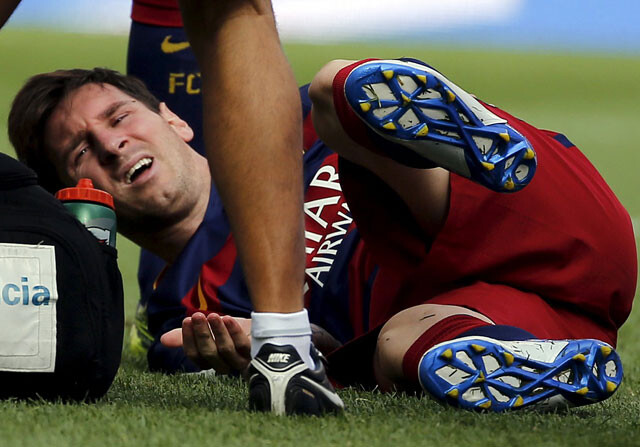 La lesión de Messi